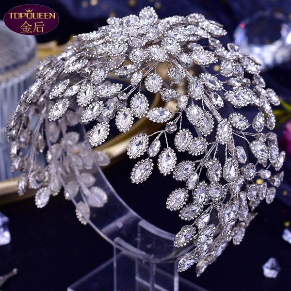 luxury wide pressing diamond tiara baroque crystal bridal headwear crown rhinestone with wedding jewelry hair accessories diamond bridal cro, Silver
luxury wide pressing diamond tiara baroque crystal bridal headwear crown rhinestone with wedding jewelry hair accessories diamond bridal cro, Silver
