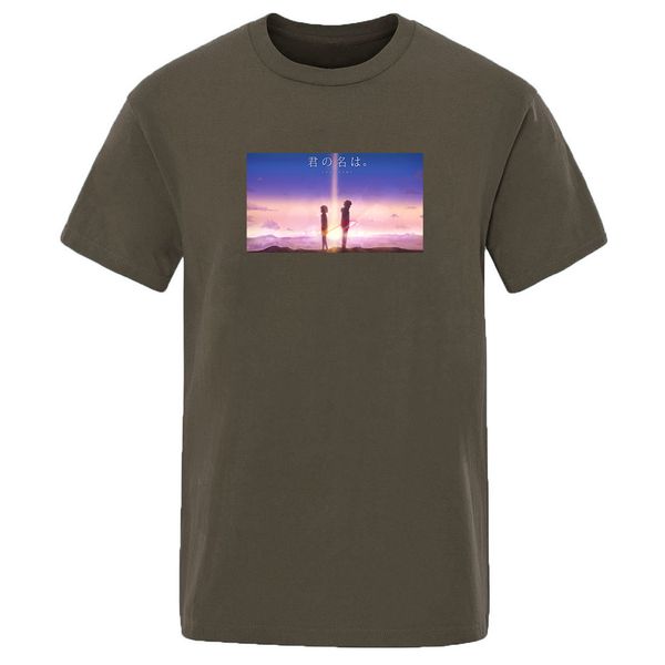 sport 2020 summer japan anime solid color t-shirts your name men print short sleeve fashion cool casual cotton t shirts
sport 2020 summer japan anime solid color t-shirts your name men print short sleeve fashion cool casual cotton t shirts
