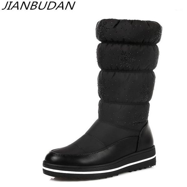 boots jianbudan down cloth waterproof warm snow women's winter plush high platform wedge shoes size 34-431, Black
boots jianbudan down cloth waterproof warm snow women's winter plush high platform wedge shoes size 34-431, Black