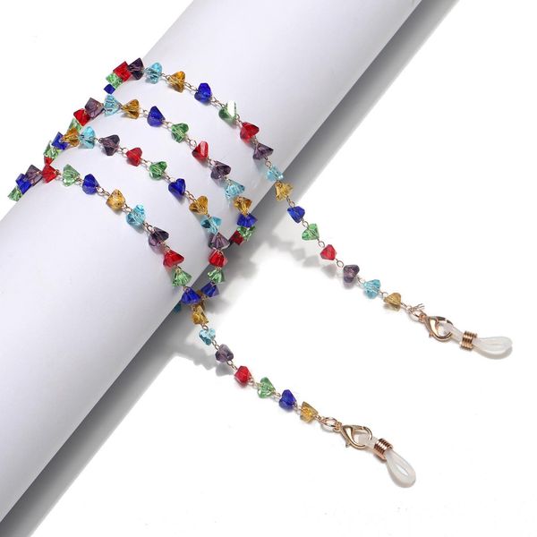 2020 gold color triangle multi color crystal chain luxury handmade sun glasses cord travel fashion sunglasses eyeglasses chain h bbyugk
2020 gold color triangle multi color crystal chain luxury handmade sun glasses cord travel fashion sunglasses eyeglasses chain h bbyugk