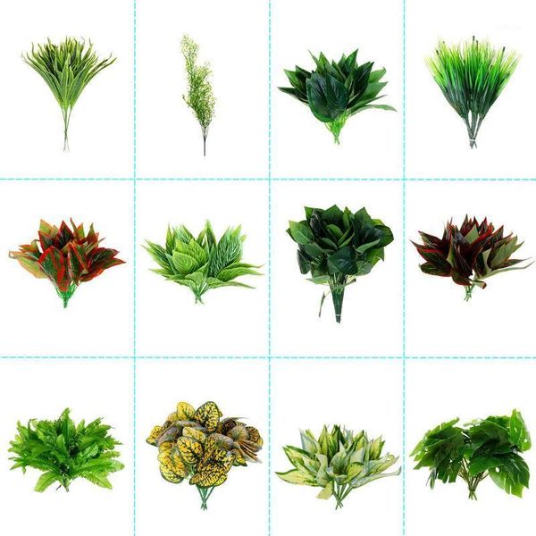 5 fork artificial plants evergreen grass plastic ferns green leaves fake flower plant wedding home decoration table decors1
5 fork artificial plants evergreen grass plastic ferns green leaves fake flower plant wedding home decoration table decors1