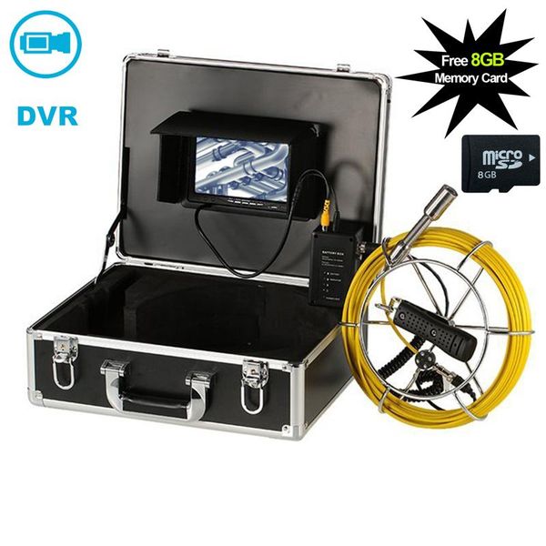 20-50m cable 7inch lcd pipe dvr function 23mm lens 1000tvl industrial drain sewer inspection with 8gb card
20-50m cable 7inch lcd pipe dvr function 23mm lens 1000tvl industrial drain sewer inspection with 8gb card