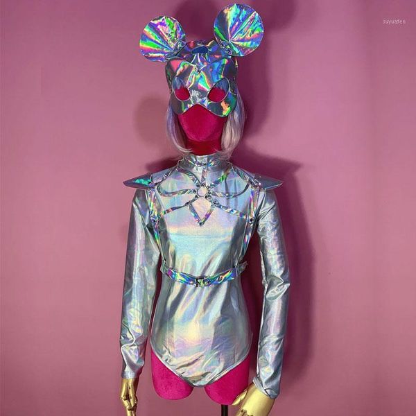 women dance team jazz stage wear holographic bodysuit mask body belt bar nightclub ds gogo costume party festival rave costume1, Black;red
women dance team jazz stage wear holographic bodysuit mask body belt bar nightclub ds gogo costume party festival rave costume1, Black;red