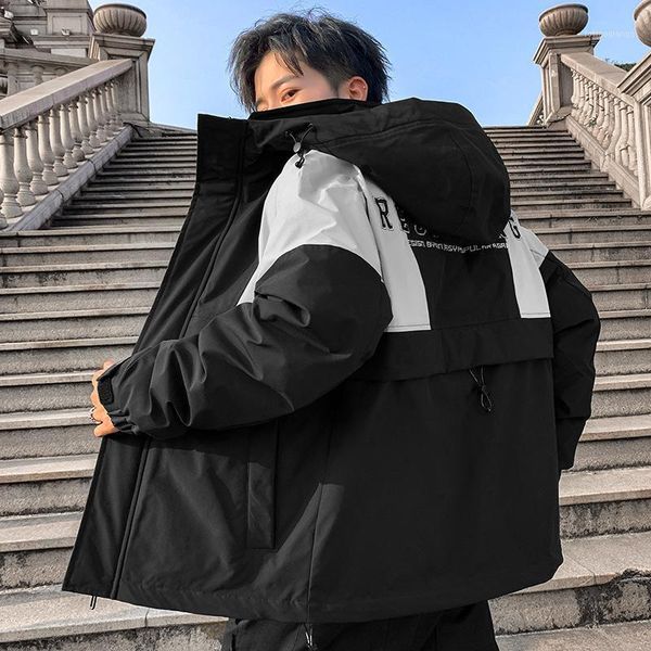 han edition easy to keep warm jackets tooling coat, leisure jacket students cotton-padded jacket, men's popular logo1, Black
han edition easy to keep warm jackets tooling coat, leisure jacket students cotton-padded jacket, men's popular logo1, Black