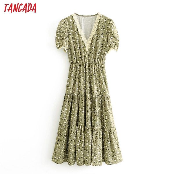 tangada women green floral lace patchwork dress summer short sleeve ladies tunic midi dress vestidos 3h412 t200603, White;black
tangada women green floral lace patchwork dress summer short sleeve ladies tunic midi dress vestidos 3h412 t200603, White;black