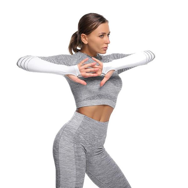 yoga outfits 3pcs women suit sportswear sets workout gym clothing long sleeve bra & pants tracksuit set, White;red
yoga outfits 3pcs women suit sportswear sets workout gym clothing long sleeve bra & pants tracksuit set, White;red