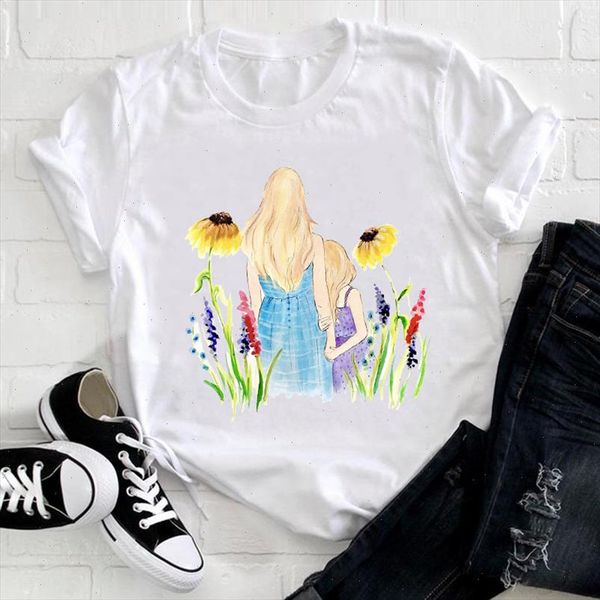 women cartoon watercolor girl love sweet fashion 90s mom mama mother clothes print tee tshirt female ladies graphic t shirt, White
women cartoon watercolor girl love sweet fashion 90s mom mama mother clothes print tee tshirt female ladies graphic t shirt, White