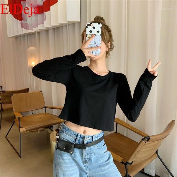 women t shirt long sleeve crop korean style streetwear solid casual harajuku kawaii cotton tee camisa mujer short 20201, White
women t shirt long sleeve crop korean style streetwear solid casual harajuku kawaii cotton tee camisa mujer short 20201, White