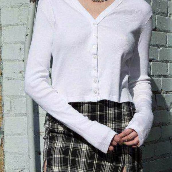 bm autumn new multi color short long sleeve v-neck rib knit cardigan brandy buttonbutton button buttonmelville w5stq, White;black
bm autumn new multi color short long sleeve v-neck rib knit cardigan brandy buttonbutton button buttonmelville w5stq, White;black