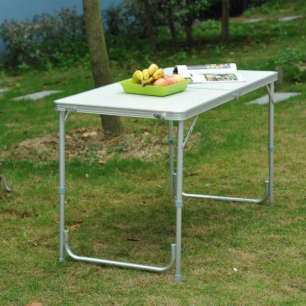 4ft folding aluminum table desk portable outdoor garden camping dining party bbq
4ft folding aluminum table desk portable outdoor garden camping dining party bbq