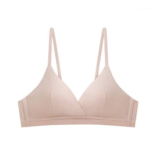 bras french triangle cup cotton bra female invisible no steel ring thin japanese girl sexy1, Red;black
bras french triangle cup cotton bra female invisible no steel ring thin japanese girl sexy1, Red;black