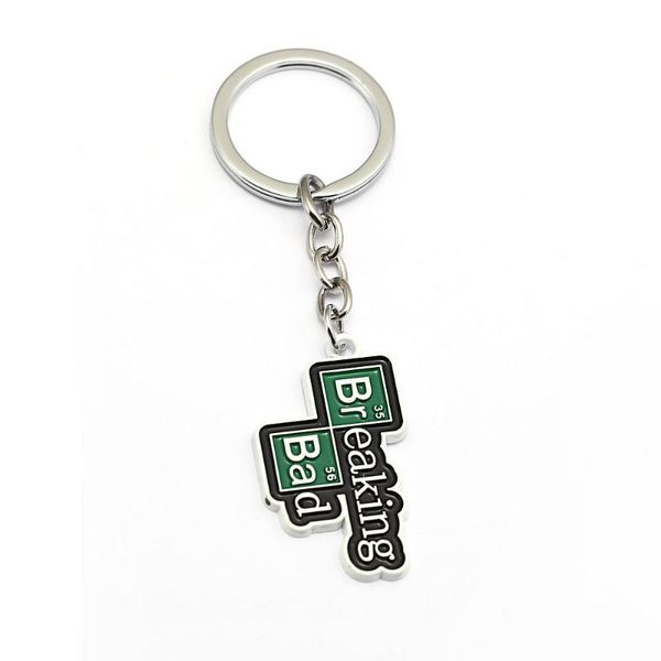 breaking bad keychain symbol br ba metal pendant men car key chain chaveiro jewelry, Silver
breaking bad keychain symbol br ba metal pendant men car key chain chaveiro jewelry, Silver