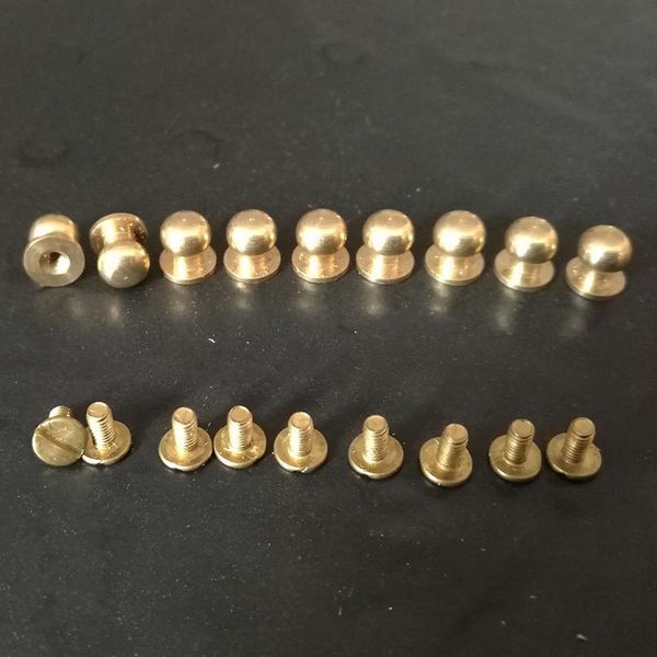 10pcs 5/6/7/8/9/10mm solid brass belt bag screw rivet knob round button chicago screw in button studs leather craft acc bbyqai, Blike;white
10pcs 5/6/7/8/9/10mm solid brass belt bag screw rivet knob round button chicago screw in button studs leather craft acc bbyqai, Blike;white