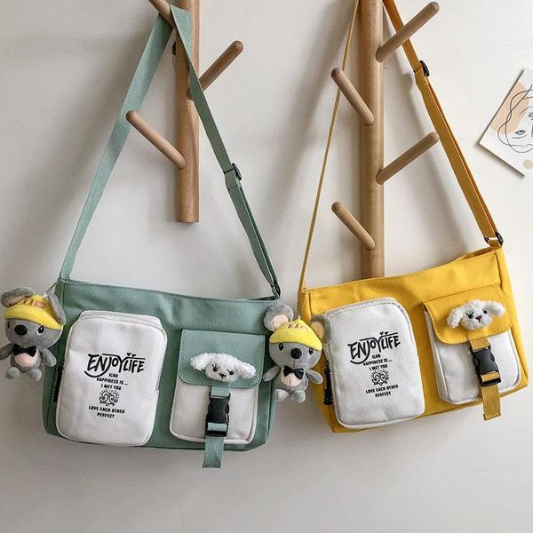 hifar canvas diagonal cross bag youth fashion casual version ladies large capacity shoulder bag solid color women messenger bags
hifar canvas diagonal cross bag youth fashion casual version ladies large capacity shoulder bag solid color women messenger bags