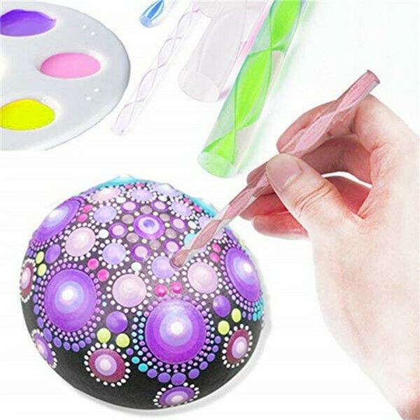 27pcs mandala dotting tools painting brush kit acrylic stick art pen paint stencil
27pcs mandala dotting tools painting brush kit acrylic stick art pen paint stencil