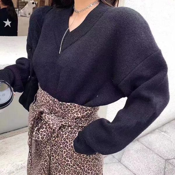 2020 new women's wear, fashion simple style temperament sweater, black and white casual wild style, delivery, if you do not understand, White;black
2020 new women's wear, fashion simple style temperament sweater, black and white casual wild style, delivery, if you do not understand, White;black
