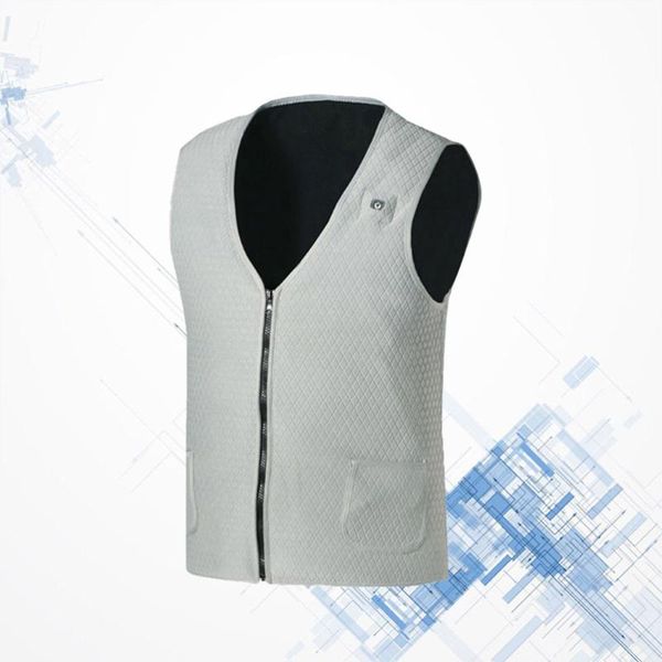outdoor t-shirts usb rechargeable smart heated vest keep warm body warmer clothing for men - size (grey), Gray;blue
outdoor t-shirts usb rechargeable smart heated vest keep warm body warmer clothing for men - size (grey), Gray;blue