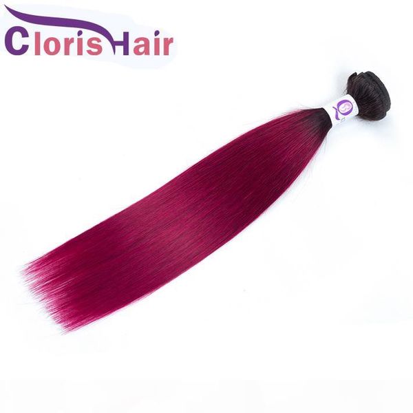 dark roots burgundy raw virgin indian hair weave colored straight 3 bundles 1b red ombre hair extensions deals two tone human hair weaving, Black
dark roots burgundy raw virgin indian hair weave colored straight 3 bundles 1b red ombre hair extensions deals two tone human hair weaving, Black