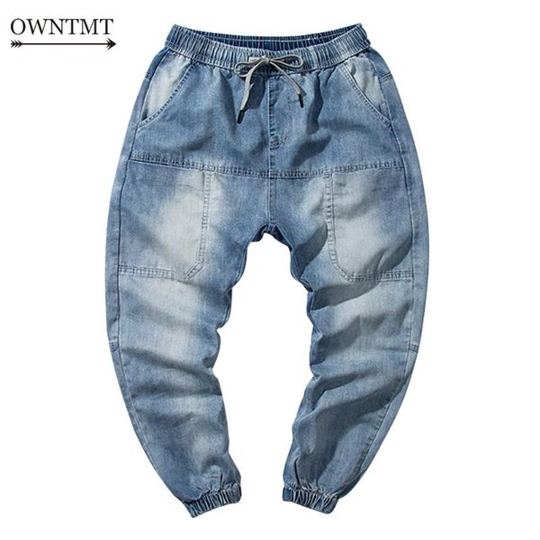 spring overalls jogger men's korean version of multi-pocket jeans personalized casual harem pants sweatpants trousers big size, Blue
spring overalls jogger men's korean version of multi-pocket jeans personalized casual harem pants sweatpants trousers big size, Blue