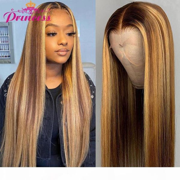 princess highlight colored human hair wigs pre plucked lace front human hair wigs ombre lace frontal for black women, Black;brown
princess highlight colored human hair wigs pre plucked lace front human hair wigs ombre lace frontal for black women, Black;brown
