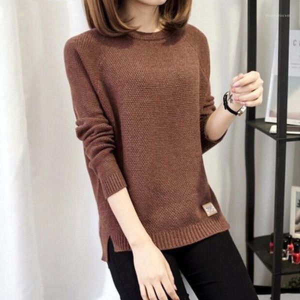 women sweaters pullovers autumn winter long sleeve pull femme solid pullover female casual knitted sweater 5 colors1, White;black
women sweaters pullovers autumn winter long sleeve pull femme solid pullover female casual knitted sweater 5 colors1, White;black