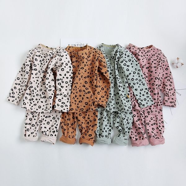 spring autumn baby boys girls pajamas set 18m-8yrs children kids print leopard sleepwear lounge wear cotton girls evening dress 201104, Blue;red
spring autumn baby boys girls pajamas set 18m-8yrs children kids print leopard sleepwear lounge wear cotton girls evening dress 201104, Blue;red