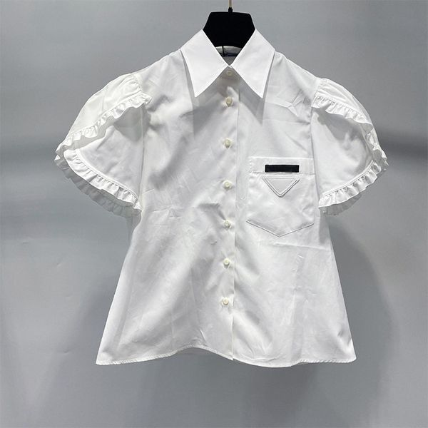 2021 new white short shirt spring woman summer luxury designer clothes streetwear 3x77
2021 new white short shirt spring woman summer luxury designer clothes streetwear 3x77