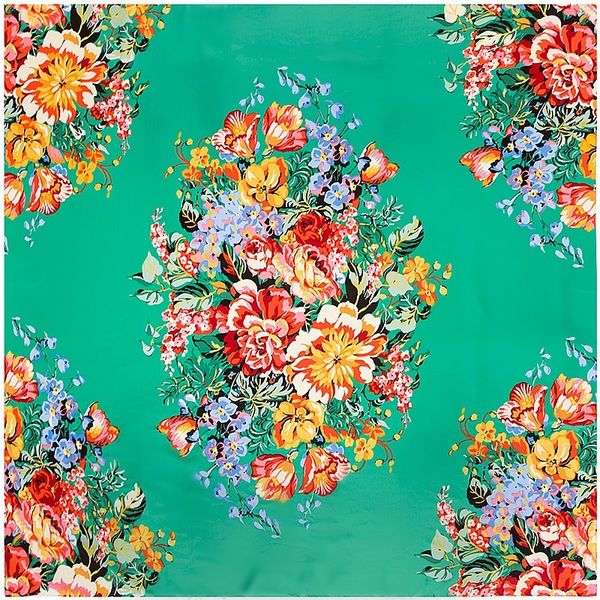 pobing floral print 100% silk scarf women bandana flowers print neckerchief female hijab square scarves silk foulard lady hijabs y201007, Blue;gray
pobing floral print 100% silk scarf women bandana flowers print neckerchief female hijab square scarves silk foulard lady hijabs y201007, Blue;gray