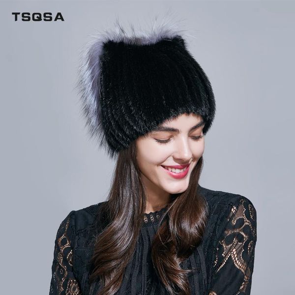 beanie/skull caps tsqsa winter warm knitted mink hat for women 2021 fashionable-novel real natural fur girl's cap with silver tah1709, Blue;gray
beanie/skull caps tsqsa winter warm knitted mink hat for women 2021 fashionable-novel real natural fur girl's cap with silver tah1709, Blue;gray