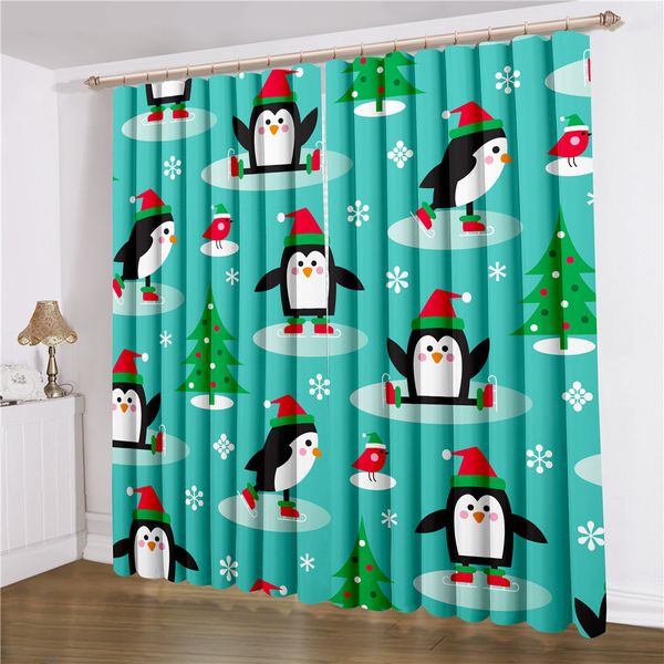 cartoon penguin christmas curtains kids bedroom livingroom blackout window curtains 2 panels polyester window drapes home decor
cartoon penguin christmas curtains kids bedroom livingroom blackout window curtains 2 panels polyester window drapes home decor