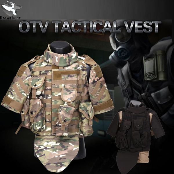 otv combat camouflage super protective hunting tactical vest magazine pouch, Camo;black
otv combat camouflage super protective hunting tactical vest magazine pouch, Camo;black