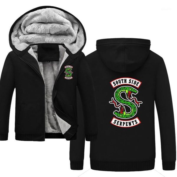 hoodies sweatshirt coat american women/men baseball jackets men's hip hop snake south side serpents hoodies1, Black
hoodies sweatshirt coat american women/men baseball jackets men's hip hop snake south side serpents hoodies1, Black