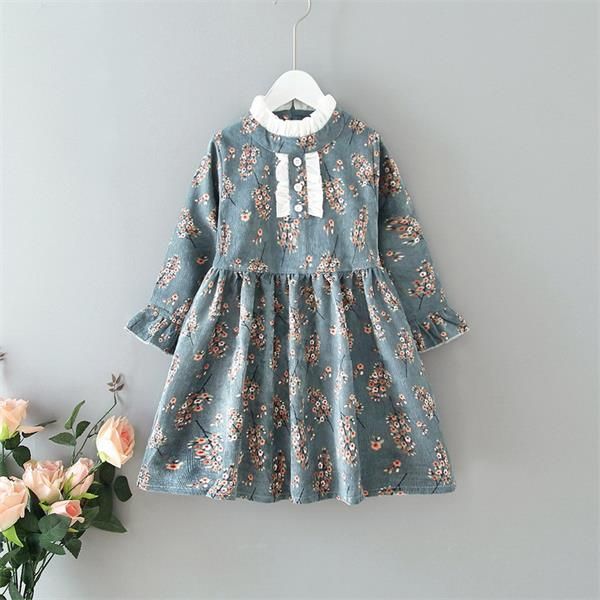 2021 spring new girls dresses retro style floral long ruffles sleeves princess dresses kids clothes e528, Red;yellow
2021 spring new girls dresses retro style floral long ruffles sleeves princess dresses kids clothes e528, Red;yellow