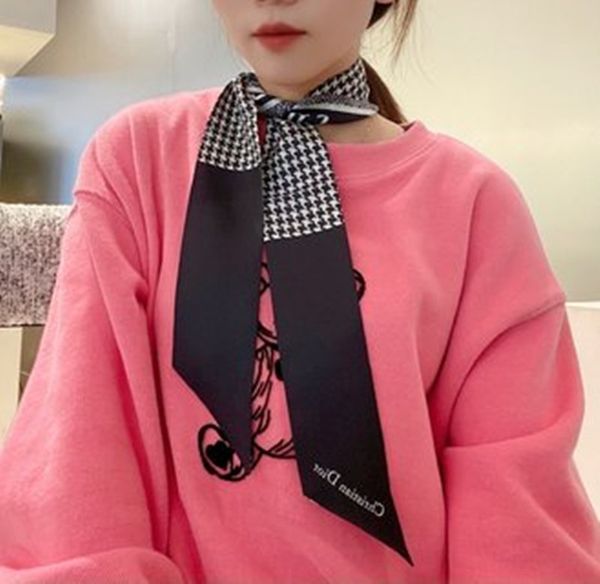scarves trendy hair bands for women silk scarf ties girls headbands braid ribbon bag accessary, Blue;gray
scarves trendy hair bands for women silk scarf ties girls headbands braid ribbon bag accessary, Blue;gray