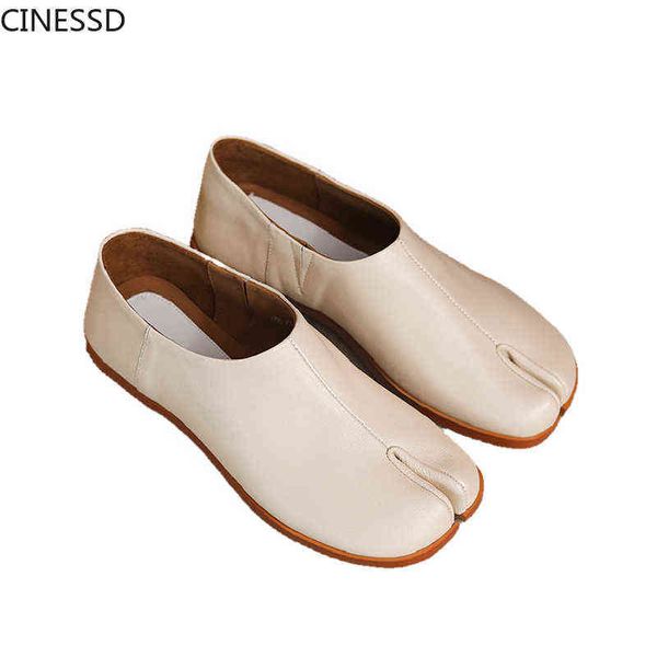 dress shoes women split toe cow leather ninja tabi loafer geunine flats mm6 shoes woman soft slip-on real pumps 220310, Black
dress shoes women split toe cow leather ninja tabi loafer geunine flats mm6 shoes woman soft slip-on real pumps 220310, Black