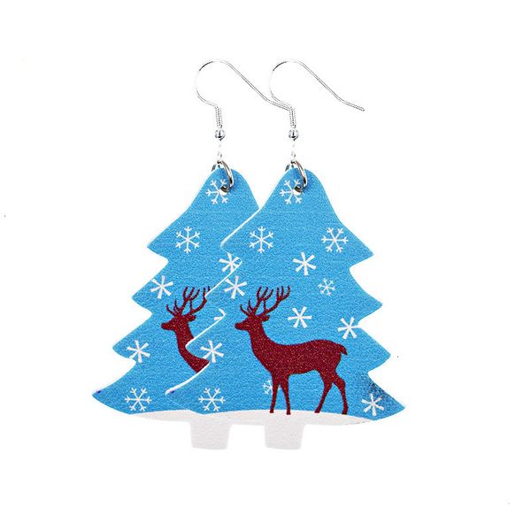 factory price faux dangle leather earrings women tree bell deer drops earring for christmas gift, Golden
factory price faux dangle leather earrings women tree bell deer drops earring for christmas gift, Golden