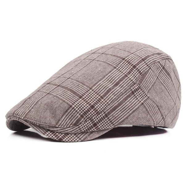 berets men plaid cotton sports caps autumn women casual adjustable gorras sboy hat, Blue;gray
berets men plaid cotton sports caps autumn women casual adjustable gorras sboy hat, Blue;gray