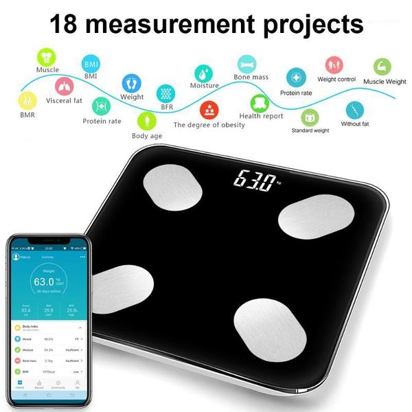 180kg bt electronic weight scale body fat scale digital bmi scales water mass health body composition analyzer monitor1
180kg bt electronic weight scale body fat scale digital bmi scales water mass health body composition analyzer monitor1