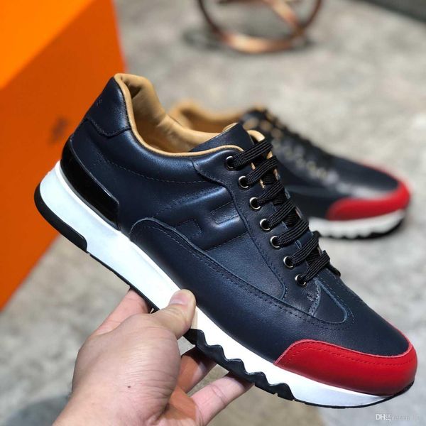 new arrivel mens trainers navy blue leather strap for comfort platform sneakers luxury brands jogging walking casual shoes#1f, Black
new arrivel mens trainers navy blue leather strap for comfort platform sneakers luxury brands jogging walking casual shoes#1f, Black