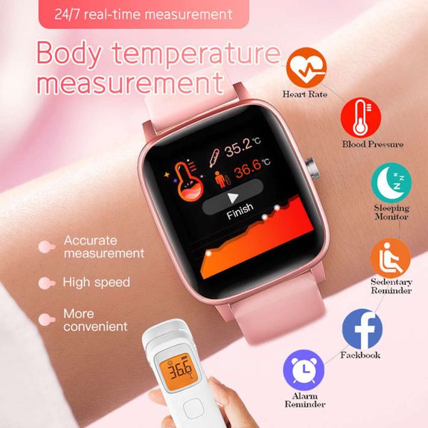 t98 smart body temperature heart rate blood prsure bluetooth exercise meter step health br
t98 smart body temperature heart rate blood prsure bluetooth exercise meter step health br