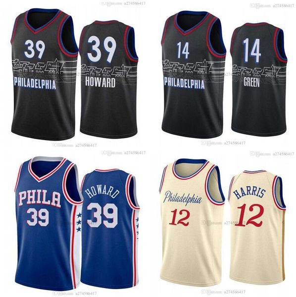 philadelphia 76ers 39 howard 12 harris 14 green black 2020-2021 city jersey, Black;red
philadelphia 76ers 39 howard 12 harris 14 green black 2020-2021 city jersey, Black;red
