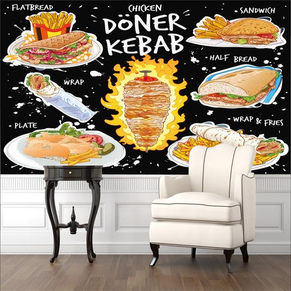 пользовательские 3d американские быстрые росписи обои цыпленка донор kebab закуска бар ресторан промышленного декора фон стена бумаги 3d
пользовательские 3d американские быстрые росписи обои цыпленка донор kebab закуска бар ресторан промышленного декора фон стена бумаги 3d