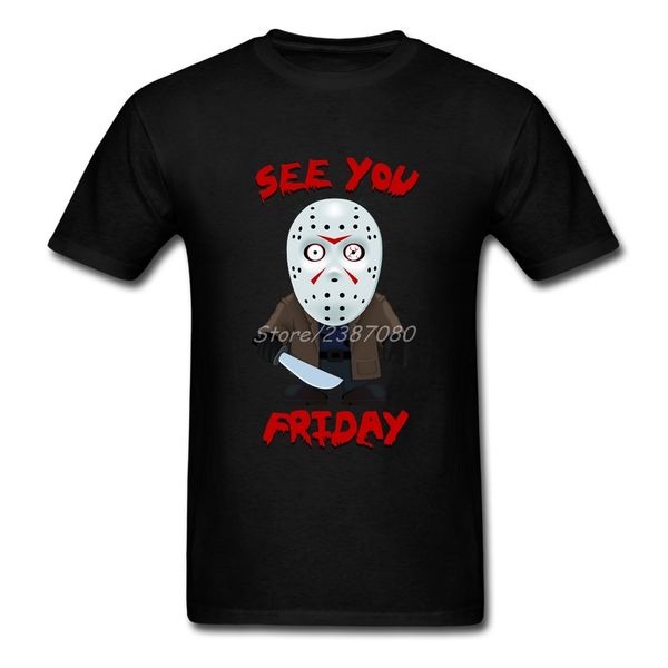 sport friday the 13th jason t shirt cotton short sleeve custom see you friday tee shirt men new style men t-shirt streetwear clothes
sport friday the 13th jason t shirt cotton short sleeve custom see you friday tee shirt men new style men t-shirt streetwear clothes
