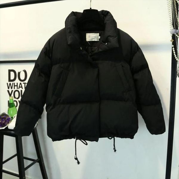 women short jacket stand zipper parka 2020 winter jacket coat fashion autumn solid warm casual padded parka female coat women, Black
women short jacket stand zipper parka 2020 winter jacket coat fashion autumn solid warm casual padded parka female coat women, Black