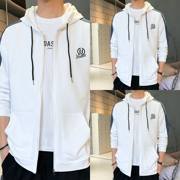 2020 new coat men's sweater sports cardigan hooded students' ins korean sweater autumn clothes fashion autumn clothes pgukv, Black
2020 new coat men's sweater sports cardigan hooded students' ins korean sweater autumn clothes fashion autumn clothes pgukv, Black