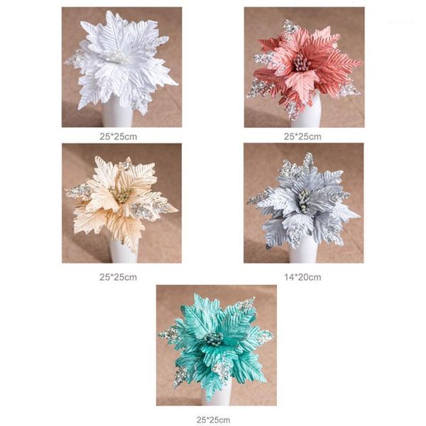 decorative flowers & wreaths big flower head glitter artificial silk christmas tree ornament diy decoration year decor navidad 20211
decorative flowers & wreaths big flower head glitter artificial silk christmas tree ornament diy decoration year decor navidad 20211
