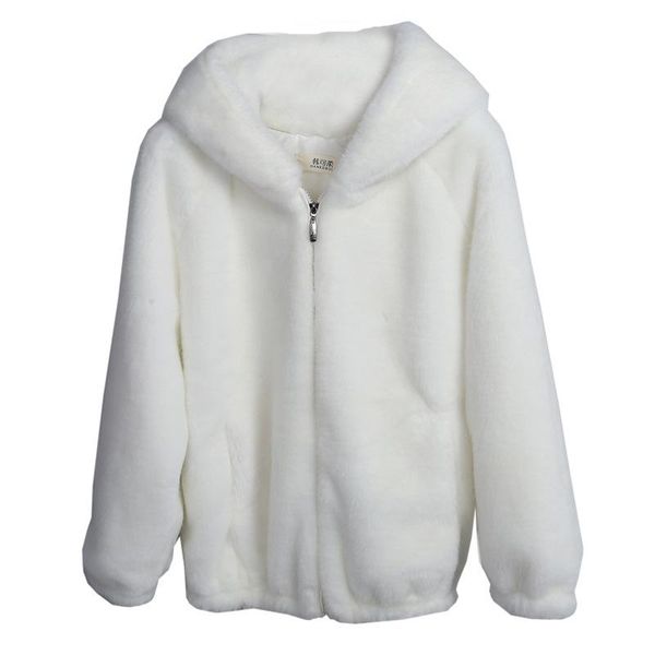 2021 new ladies winter coat female mink cashmere warm coat loose plush hooded thick teddy jacket faux fur, Black
2021 new ladies winter coat female mink cashmere warm coat loose plush hooded thick teddy jacket faux fur, Black