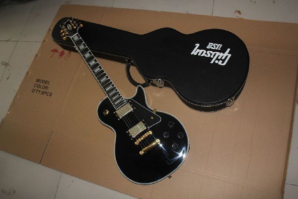 @2 new lp black standard star custom guitar gold metal electric guitar gold pickup ebony fingerboard guitar
@2 new lp black standard star custom guitar gold metal electric guitar gold pickup ebony fingerboard guitar
