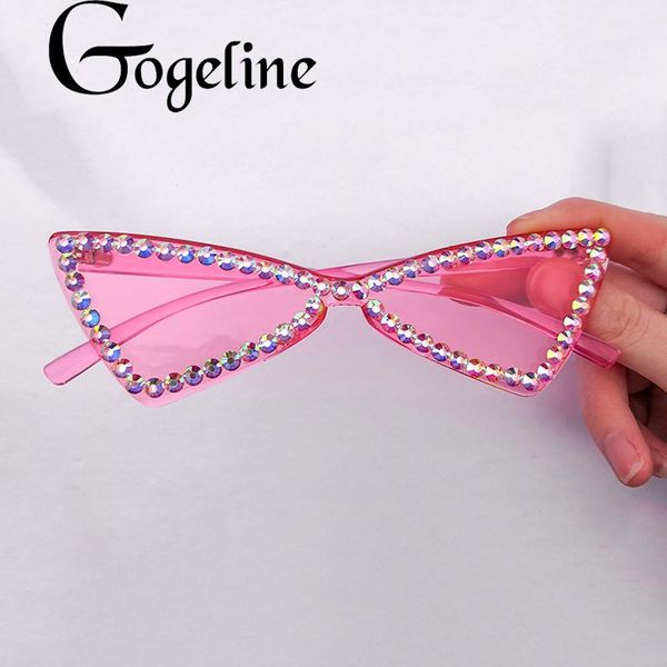 sunglasses 2021 cat eye women vintage rhinestone sun glasses female lady candy pink color eyewear triangle shades uv400, White;black
sunglasses 2021 cat eye women vintage rhinestone sun glasses female lady candy pink color eyewear triangle shades uv400, White;black