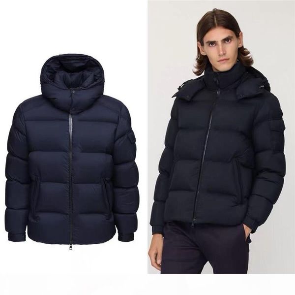 french men brand winter bread down jacket solid color thickened medium and long down jacket for men men's designer white eiderdown jack, Black
french men brand winter bread down jacket solid color thickened medium and long down jacket for men men's designer white eiderdown jack, Black